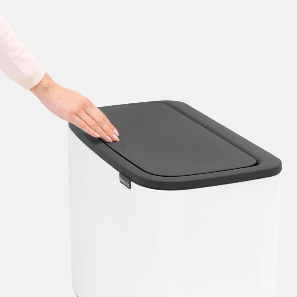 Brabantia 313509 bidone per la spazzatura 36 L Rettangolare Plastica Bianco
