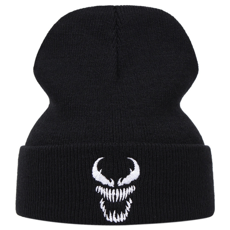 Cappelli ricamati Venom neri