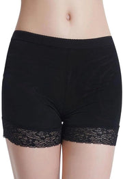 Correttore Intimo Donna con Supporto Glutei e Cintura in Pelle Nera - Body Shaper con Boyshort - Controllo e Comfort Optimali - Misura Cintura e Heels S.