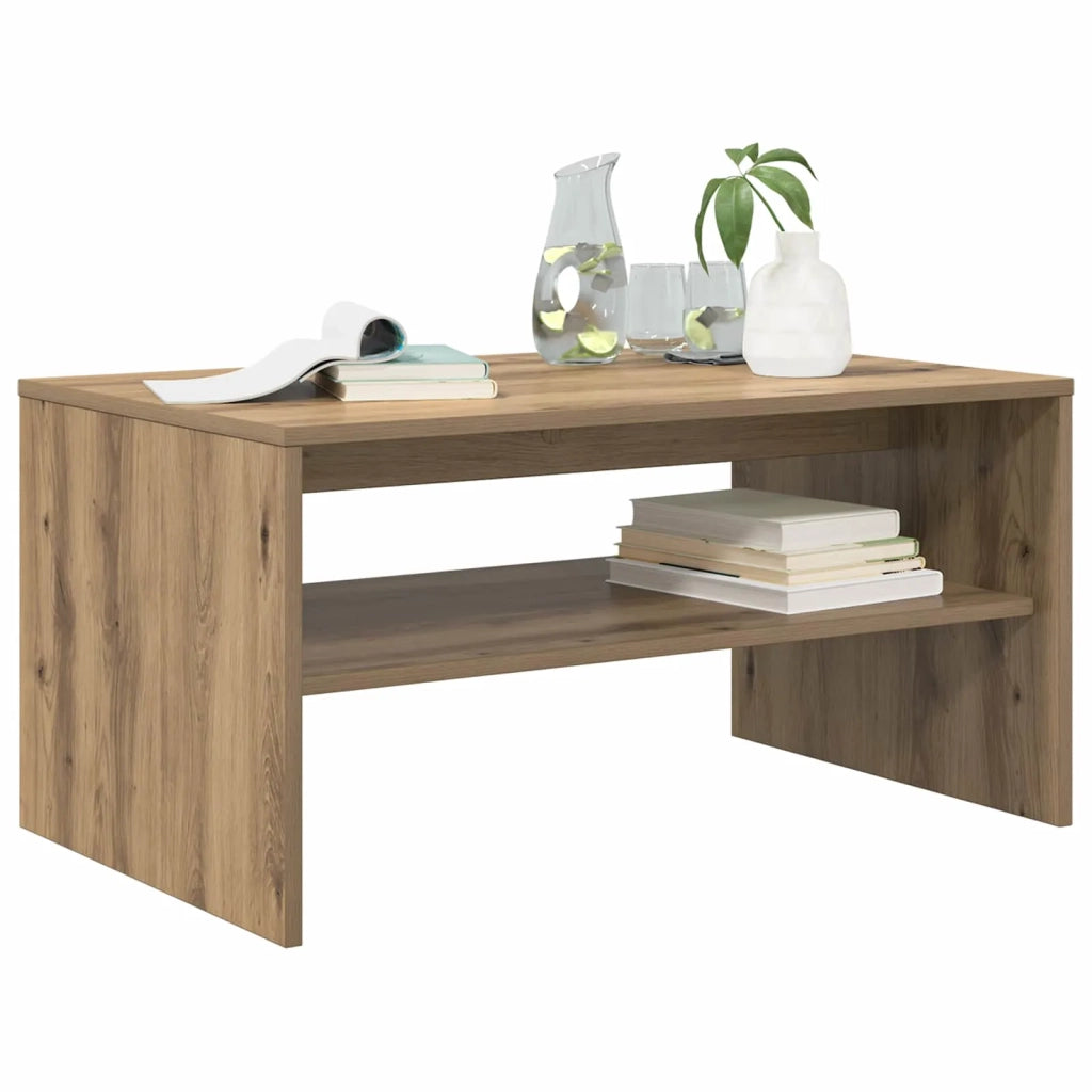 Tavolino da salotto Rovere artigianale 80 x 50 x 40 cm 8000283