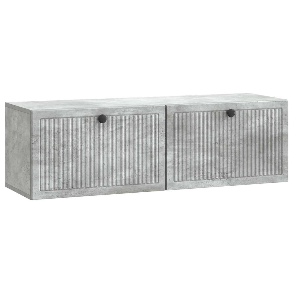 Mobile Porta TV da Muro Grigio Cemento 98 x 31 x 30 cm 898048