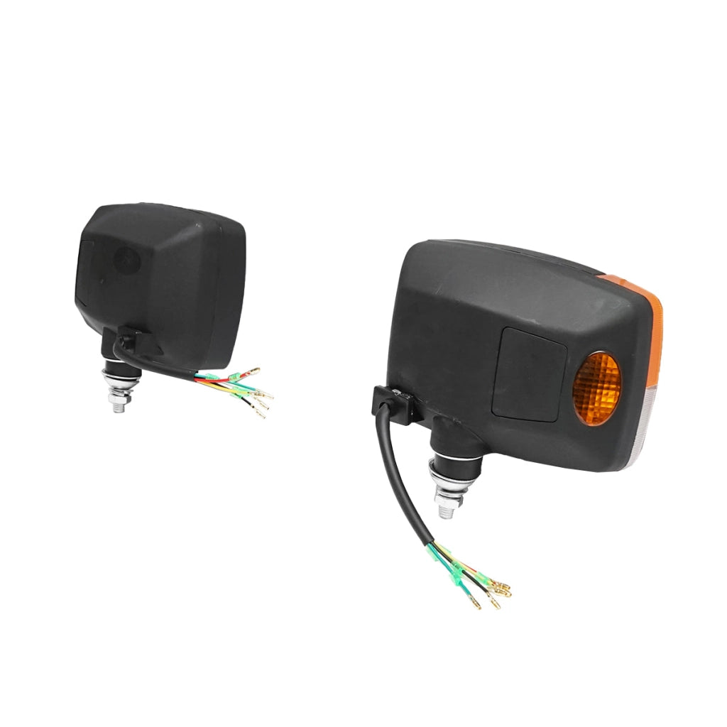 Set di lampade tipo faro con indicatori di direzione destro e sinistro 12V HR-A-022 Breckner Germany