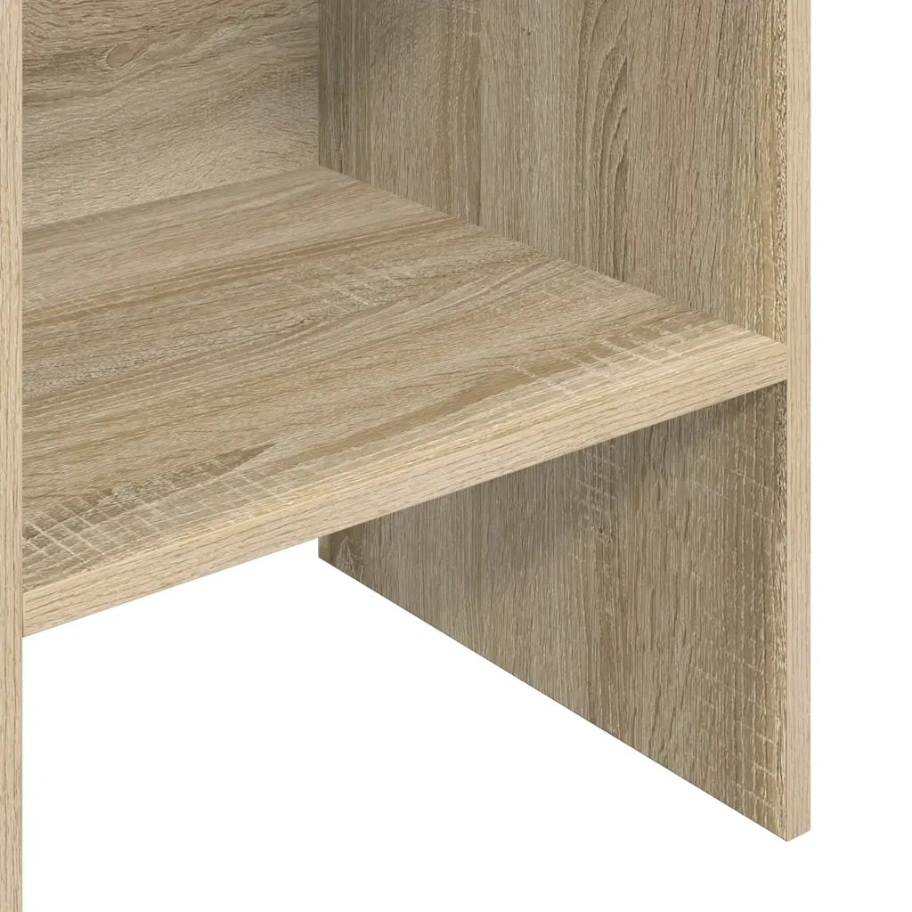 Libreria Rovere Sonoma 40x35x180 cm in Legno Multistrato 803401