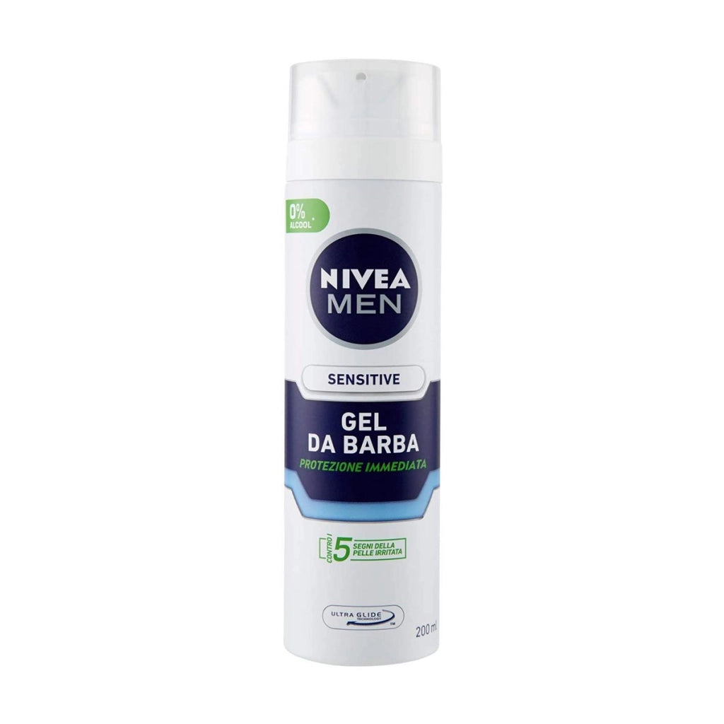 NIVEA MEN SENSITIVE SCHIUMA DA BARBA IN FORMATO DA 200 ML PROTEZIONE IMMEDIATA