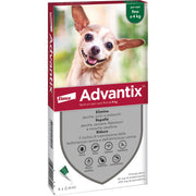 BAYER ADVANTIX SPOT ON 6 PIPETTE CANI  0- 4 KG- 1,0 pz