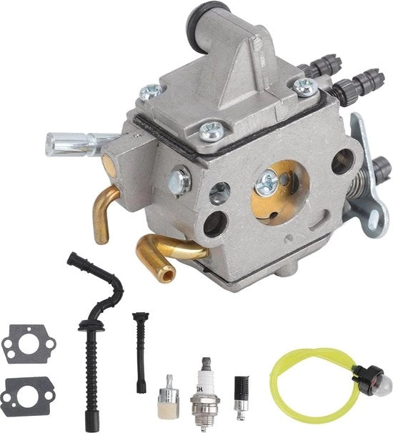 Carburatore per Seghe a Catena Metallo - Installazione Facile - Carburatore di Ricambio per MS192T MS192TC Seghe a Catena - Aggiunta di Potenza Upgrade