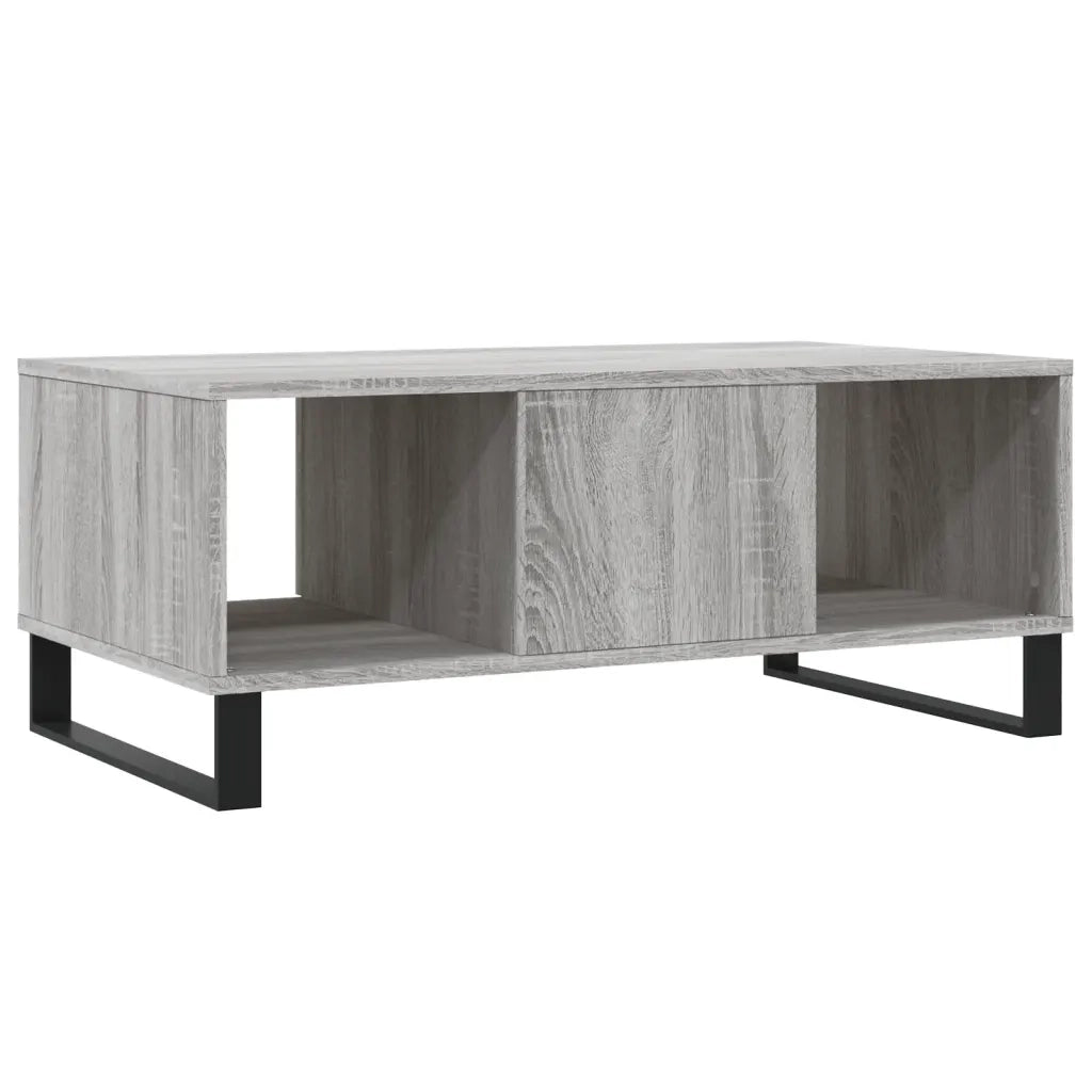 Tavolino salotto | Tavolino da caff¨¨ | Tavolino da Soggiorno Grigio Sonoma 90x50x36,5 cm Legno Multistrato