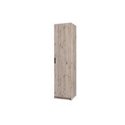 Armadio 1 porta FLEX – Rovere Wellington – Armadio design compatto con appendiabiti