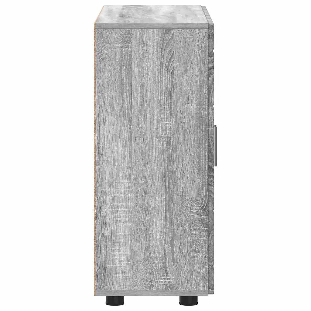 Credenza-Buffet-Armadio da cucina Grigio sonoma 55,5 x 29 x 100 cm Legno multistrato