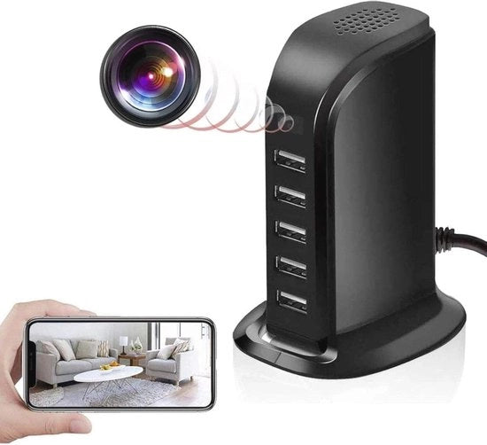 Casa di Sorveglianza Senza Fili con Rilevamento Movimento e Risoluzione 1080P HD