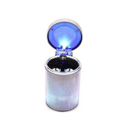 Trade Shop - Posacenere Auto Luce Led Portacenere Ht-068 Barattolo Ufficio Casa Portatile -