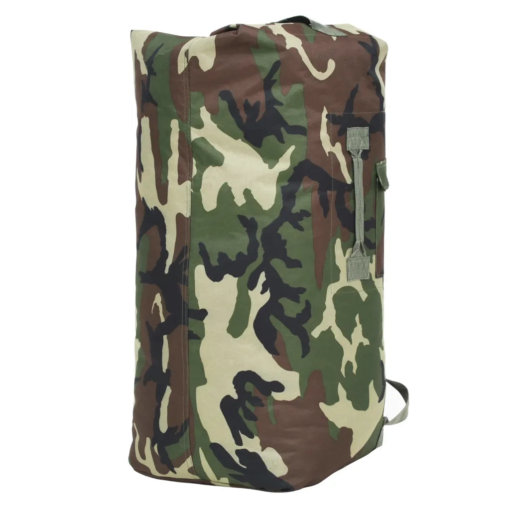 Borsone da Viaggio Stile Militare 85 L Mimetico 91386