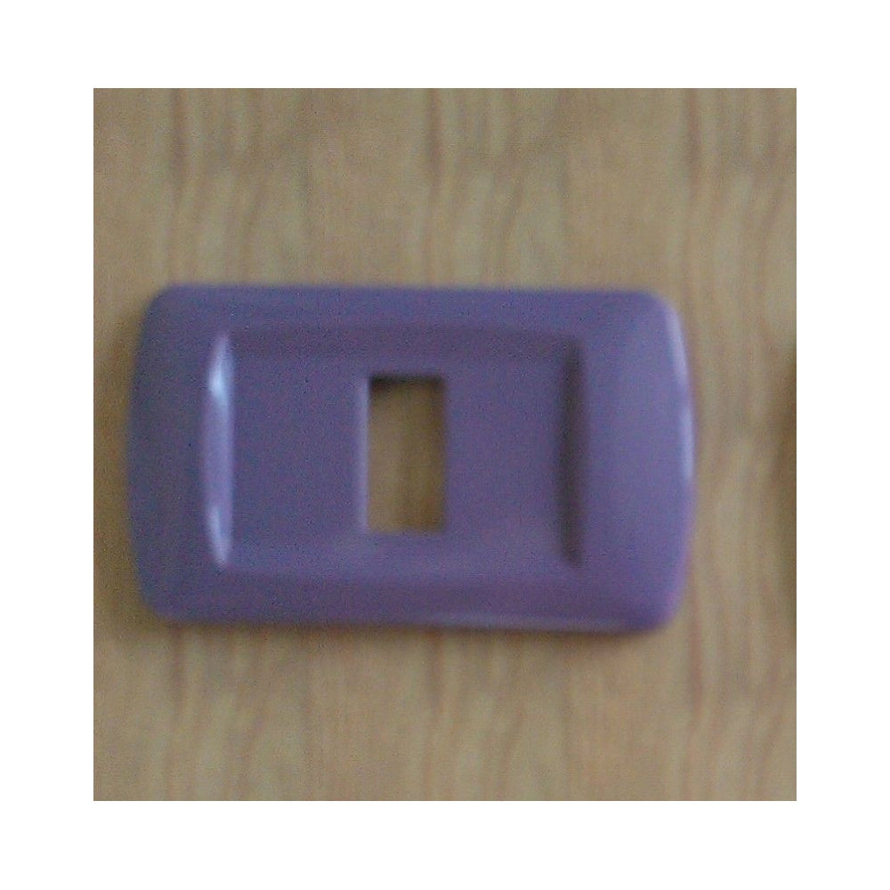 Trade Shop - Placchette Placche In Abs Serie Magic Bticino Compatibili Placca Copriprese Fori - Viola -4 Fori     -