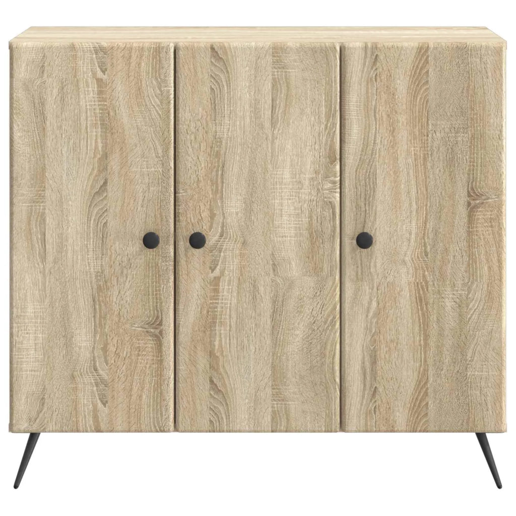 Credenza Rovere Sonoma 89 x 34,5 x 80 cm Legno ingegnerizzato 895567