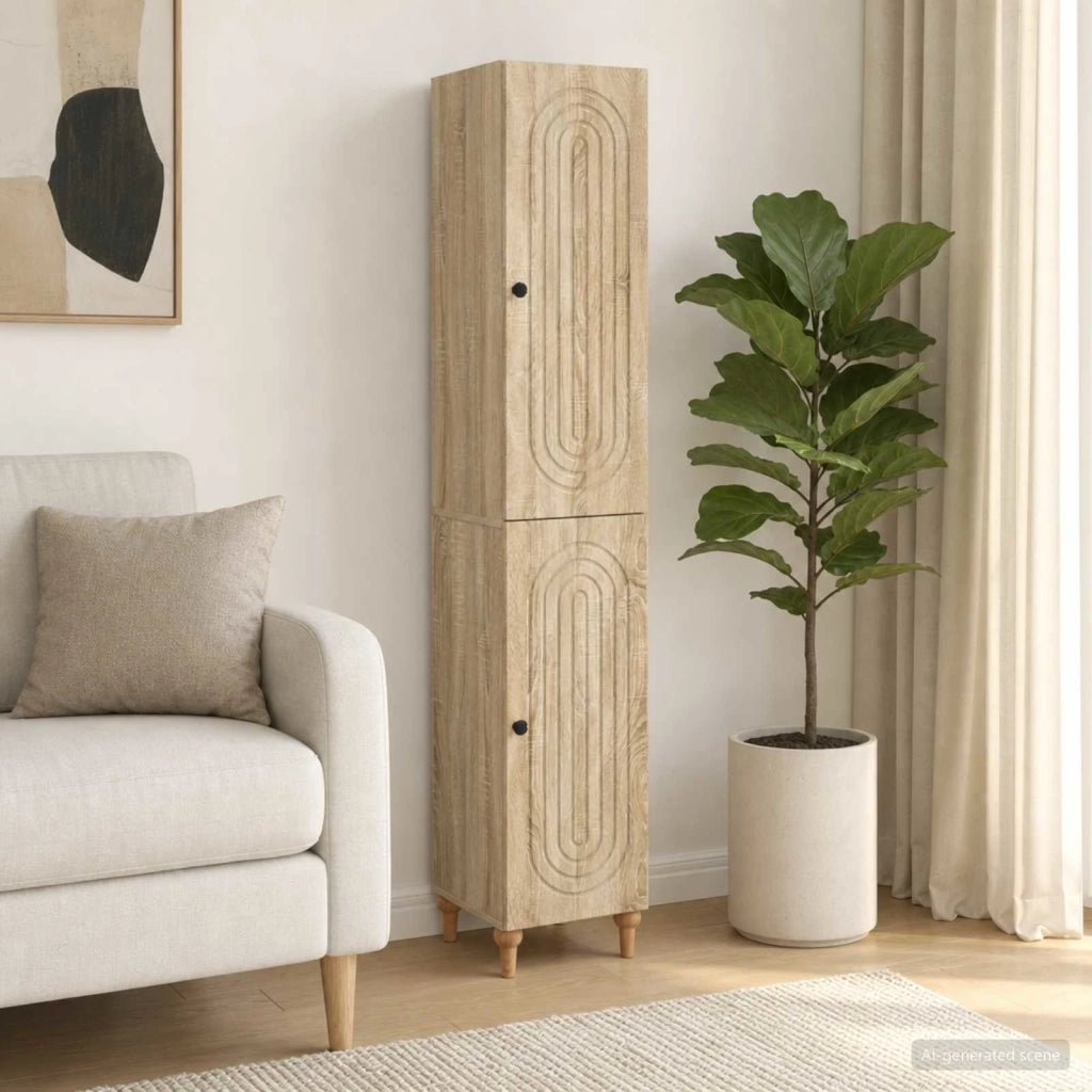 Set di armadi 2 pcs Rovere Sonoma Legno ingegnerizzato 3416450
