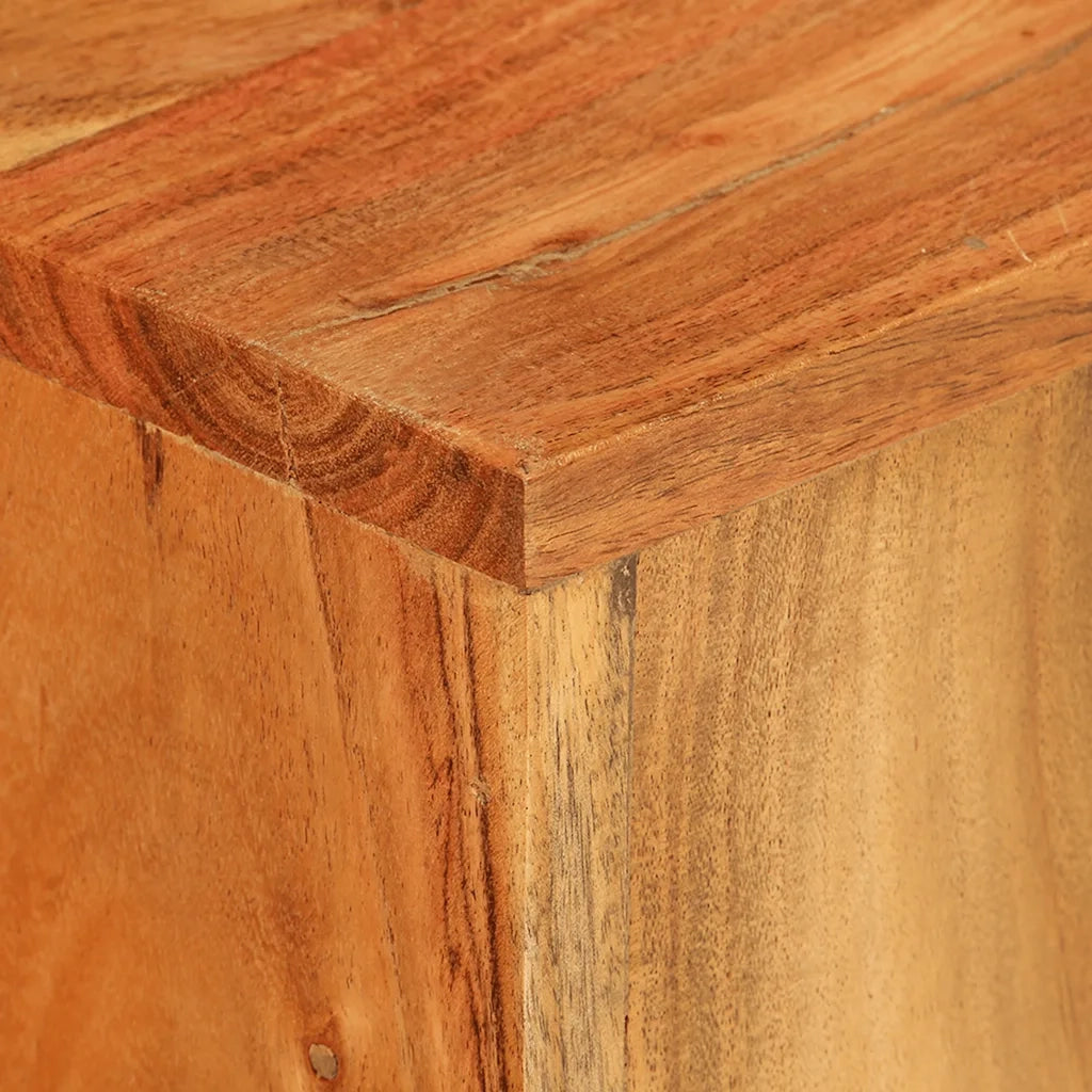 Supporti per Piante 2 pz in Legno Massello di Acacia 320805