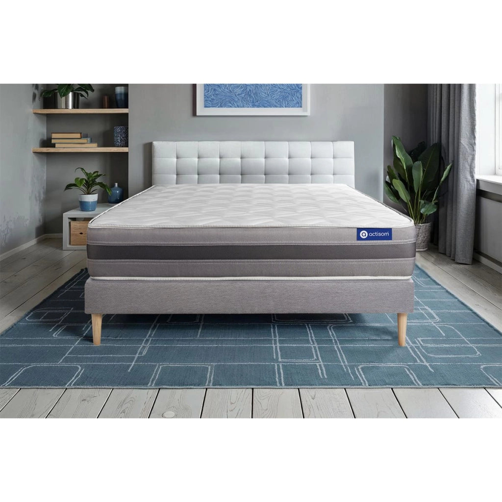 Kit rete e materasso matrimoniale Actimemo relax 80x190cm - Spessore : 24cm- memory foam - Moderatamente rigido