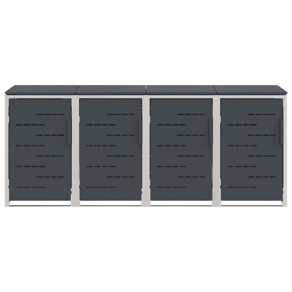 Stoccaggio contenitore a ruote Antracite 276 x 77,5 x 112,5 cm 3422242