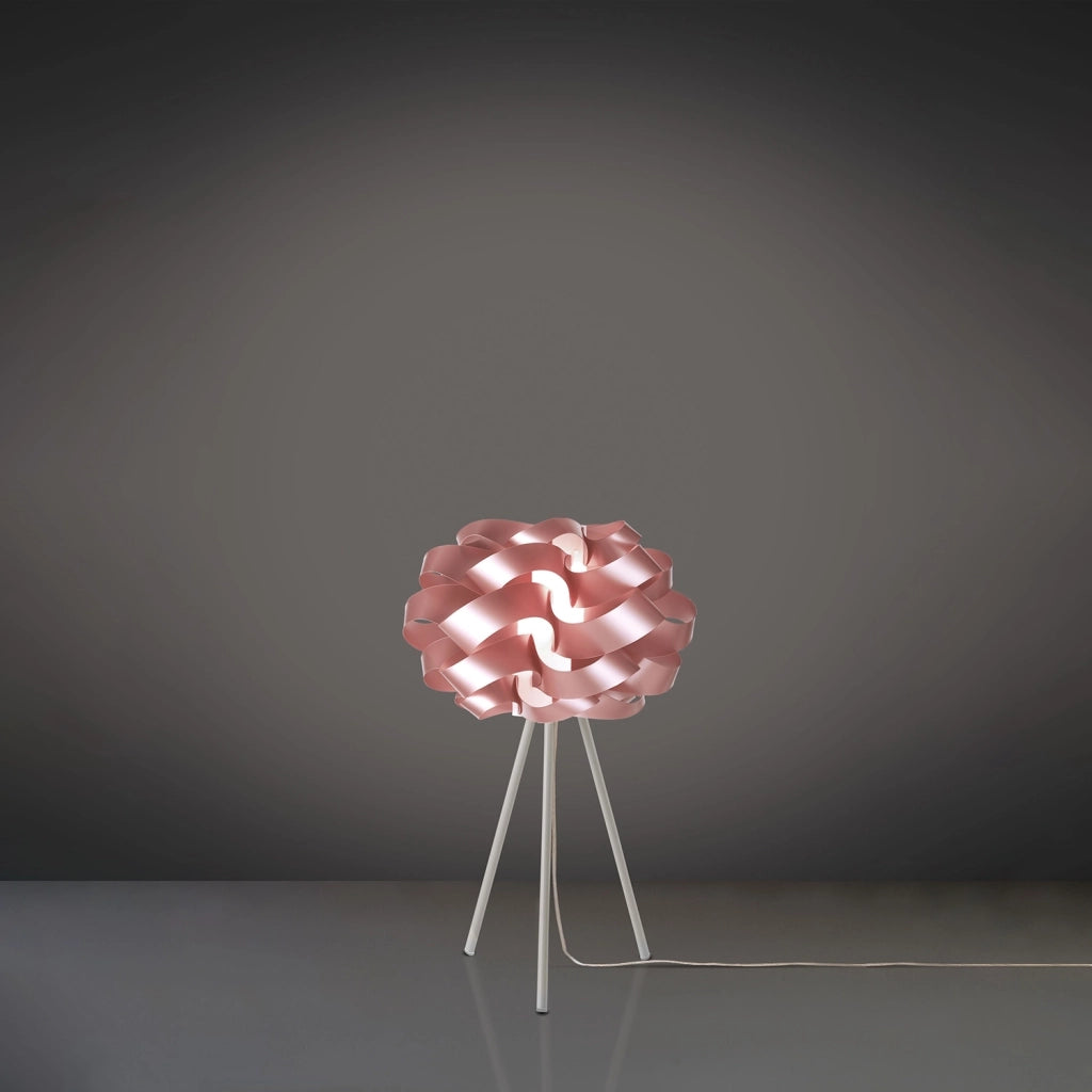 Lampada Da Scrivania Moderna Cloud Polilux ® Pink Metal E Metallo 1 Luce E27