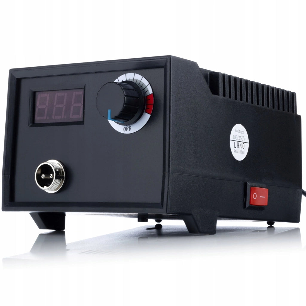 Stazione Pirografia 60W Rosfix Black Fenix RBB60W – Display Temperatura | 20 Grotte | Legno, Pelle, Sughero