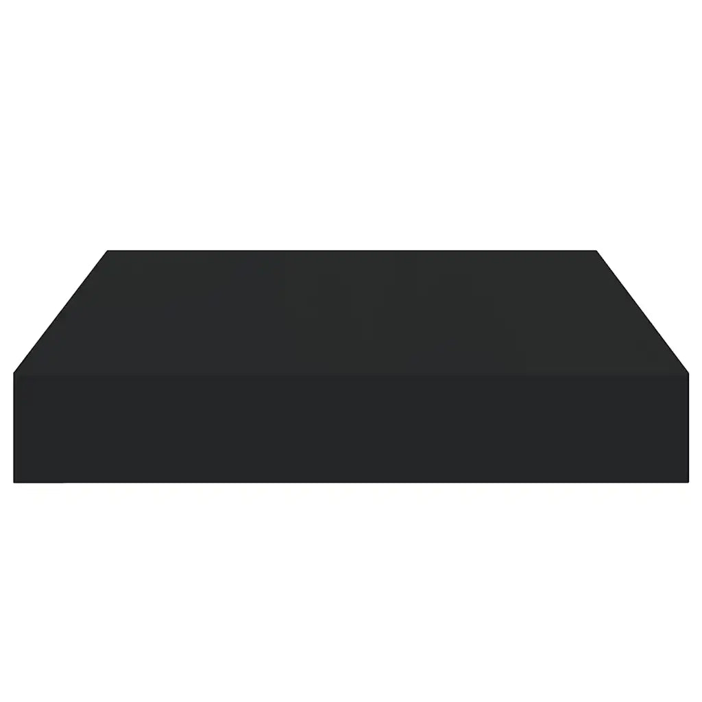 Scaffale a Parete Nero 23x23,5x3,8 cm in MDF cod mxl 33156