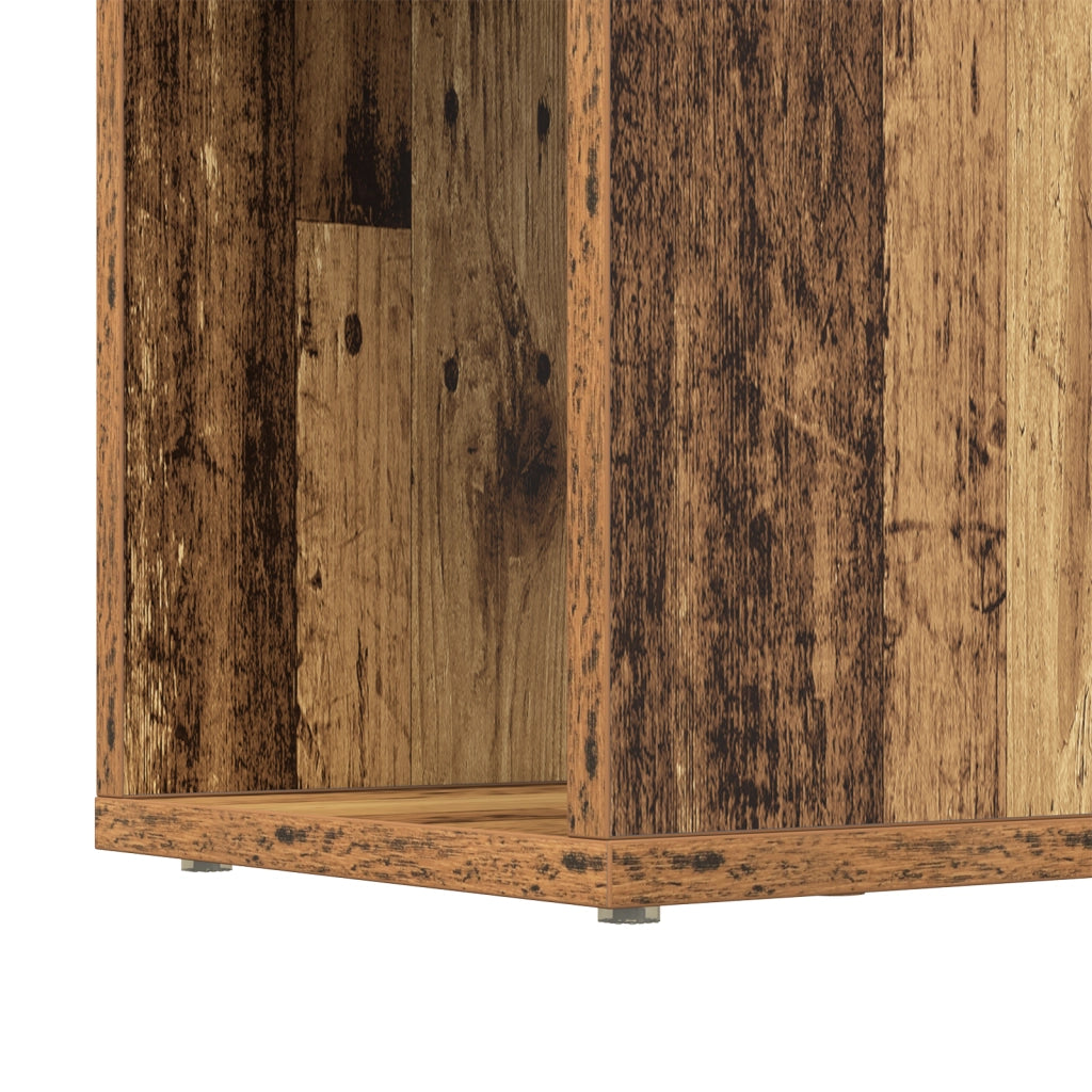 Scaffale Legno invecchiato Legno ingegnerizzato 80 x 24 x 124 cm