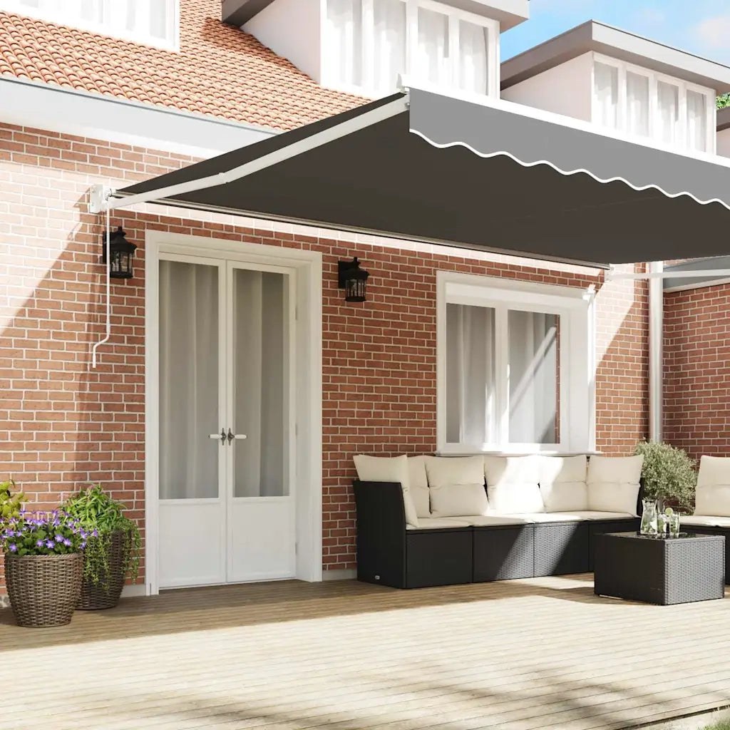 Telaio per tende da sole retrattile Bianco 450 × 300 cm 362024