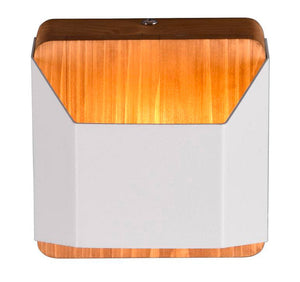 Applique da Interno a led in Metallo Bianco Opaco