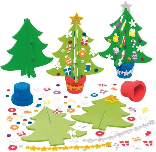 Set di Decorazioni di Natale per Bambini - Attività di Festa per Ragazzi - Pacchetti di Attività - Decorazioni di Natale