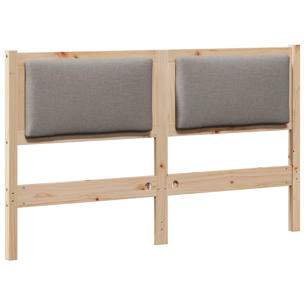Testiera | Testata Altro Marrone 140 cm Legno di pino massello