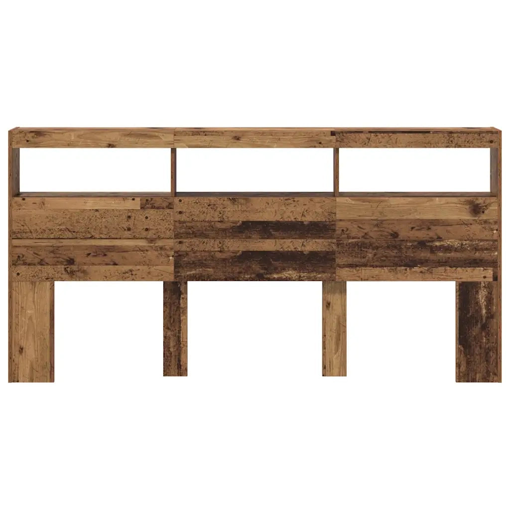 Testiera Legno vecchio 200 x 17 x 102 cm Legno multistrato 886253