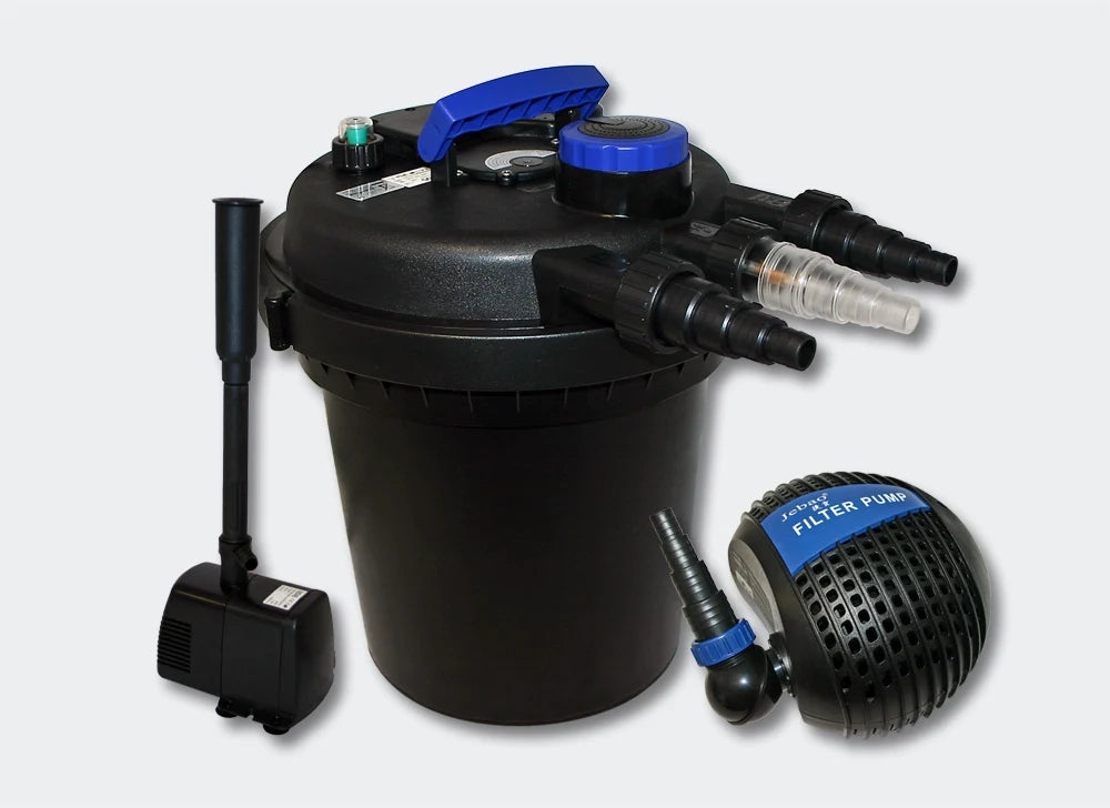 Kit di filtrazione a pressione UVC da 6000 litri pompa per fontana da 11 watt 4216199