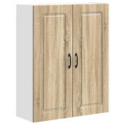 Mobile da cucina rettangolare moderno 80 x 31 x 100 cm ampio ed elegante spazio contenitivo in legno di rovere Sonoma 02_0053825