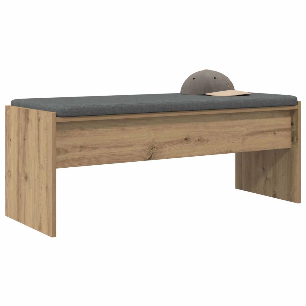 Panca per ingresso Rovere artigianale 103 x 38 x 40 cm 891567
