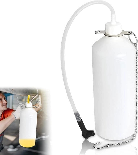 Reservatorio di rimozione del liquido - contenitore di scarico - dispositivo di scambio del liquido - dispositivo di scarico dei freni - per veicoli a motore.