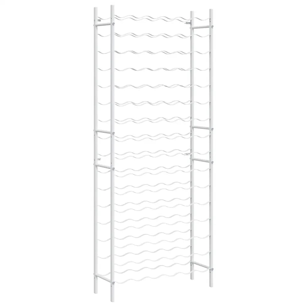 Portabottiglie per 96 Bottiglie Metallo Bianco CFW7043924