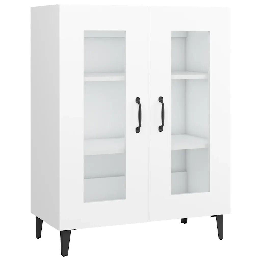 Credenza Bianca 69,5x34x90 cm in Legno Multistrato cod mxl 11957