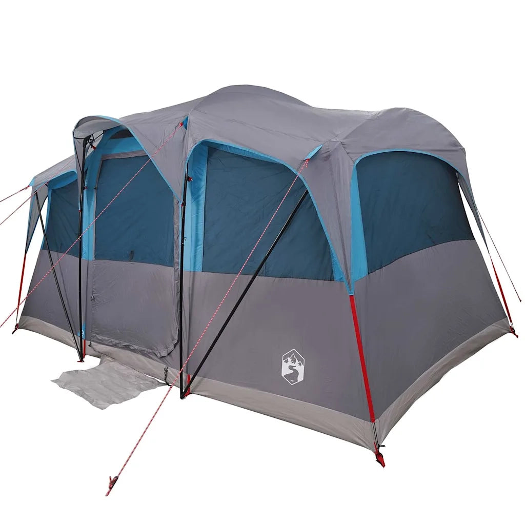 Tenda Familiare con tetto Blu e Grigio 435 x 255 x 216 cm 4100686