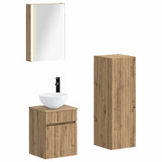 Set di mobili per il bagno 4 pcs Rovere Artigianale 3407478