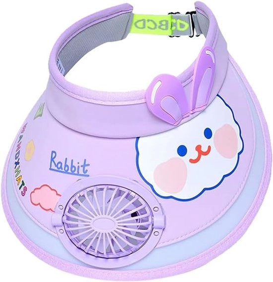 Cappelli per Bambini - Cappelli per Bambini - zonnechiavi estivi con ombrelli - cartoon - carini - cappelli anti sole per bambini - cappelli con protezione solare - cappelli solari ultravioletti (blu)