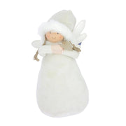 MAURY'S ANGELO FERMAPORTA WITH HEART  23 X 16 X H36 IN COLORE BIANCO