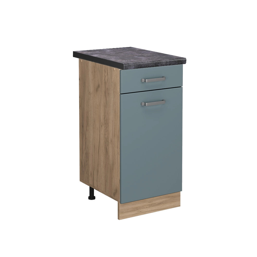 Vicco Mobiletto base per cucina Grigio-blu 40 cm , PL Antracite