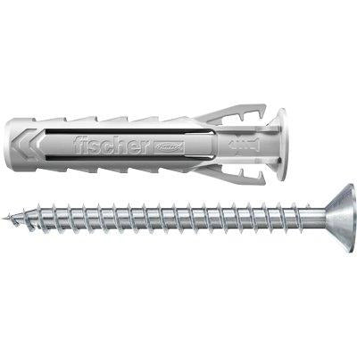 TASSELLO NYLON SX PLUS S FISCHER - VITE TSP CAVA PZ SX 10X50 S CF=PZ 25- 1 confezioni