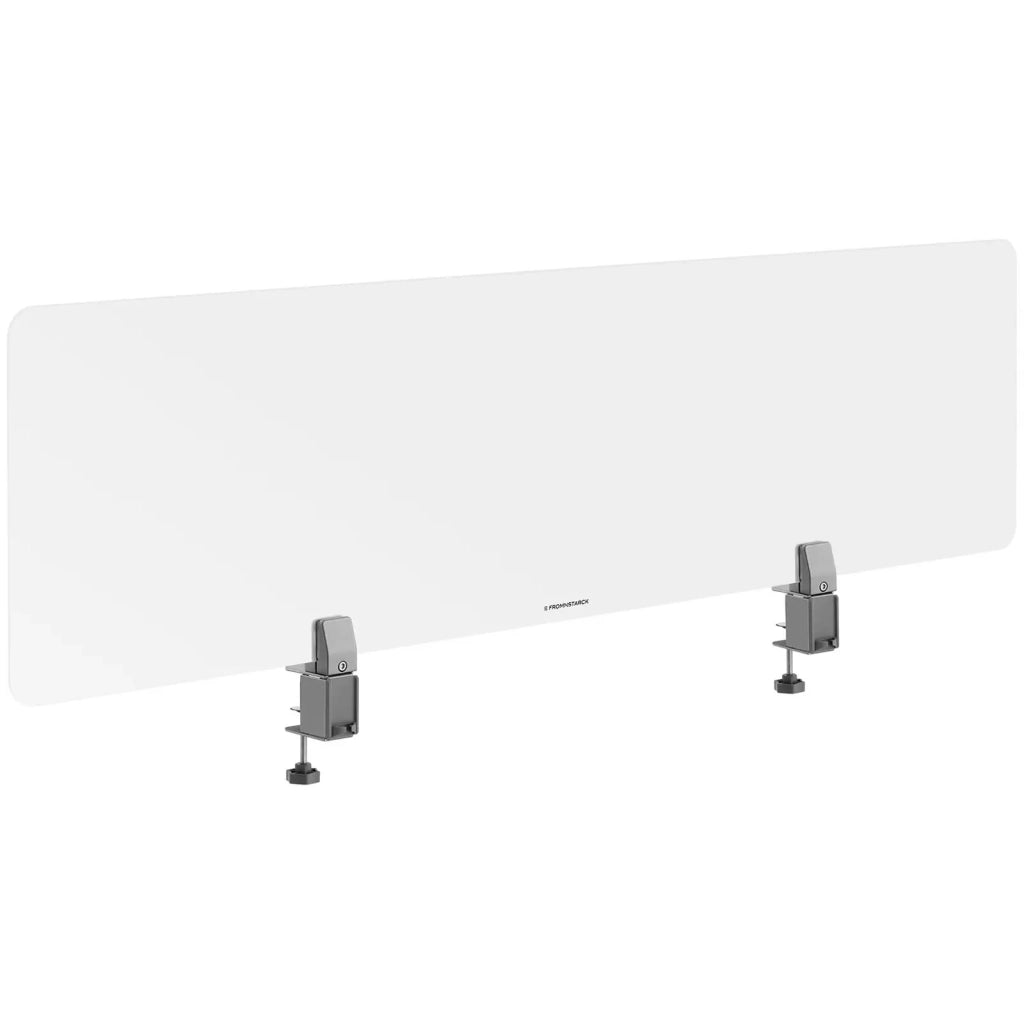 Set di 3 divisori per scrivania in 2 misure: 1500 x 400 mm e 750 x 400 mm bianco 14_0009968