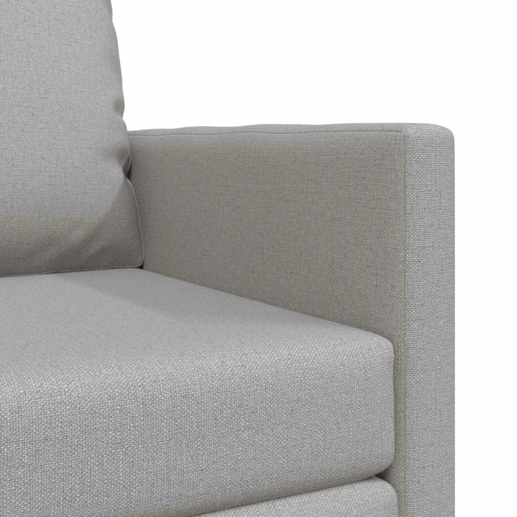 Divano letto | Sof¨¤ letto | Letto singolo Grigio Nuvola 74 x 77 x 81 cm Tessuto