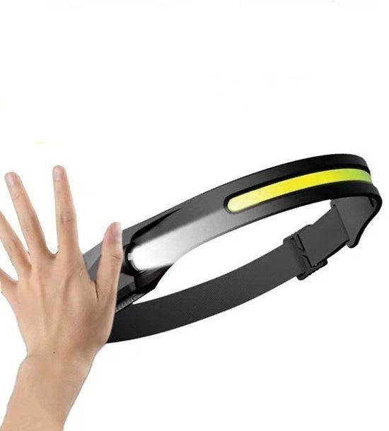 Dual Pack Luce di Marcia USB LED 5 modelli Potente luce bianca - Resistente all'acqua e leggero Adatto per biciclette, jogging, campeggio, fai da te, escursioni