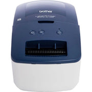 BROTHER QL-600 Stampante professionale per etichette blu - Ideale per piccole imprese e lavori domestici
