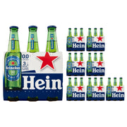 Heineken birra 0.0 zero alcol confezione bottiglie 24x33 cl