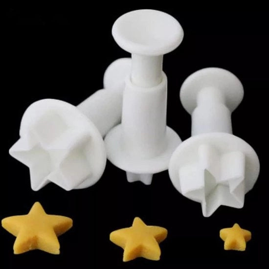 Fondant a forma di sfera, 3 pezzi, per torte DIY, accessori per torte a forma di biscotto