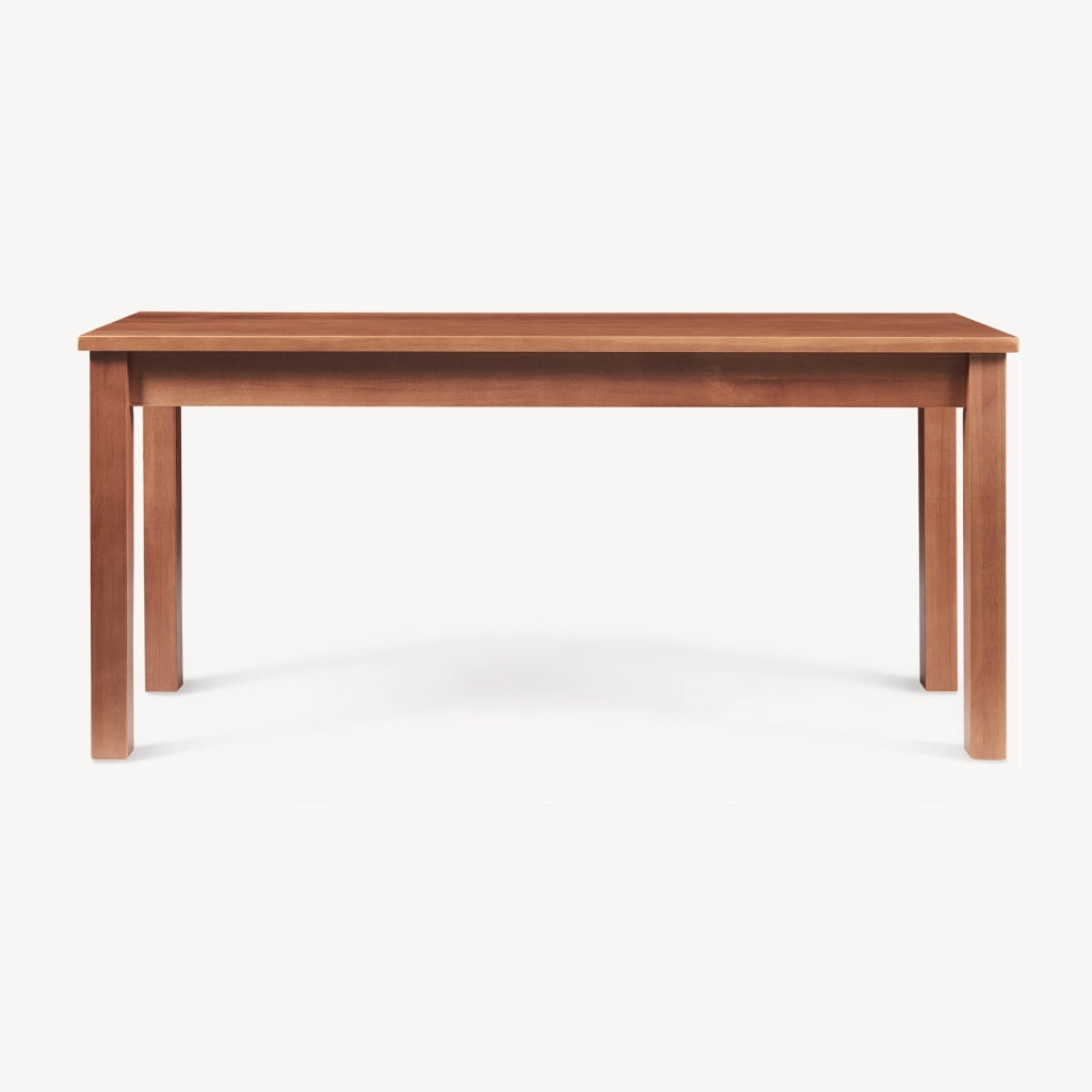 Panca da Tavolo Pranzo Trerunulu in Legno di Pino 100 x 35 x 45 cm - Effetto Noce [en.casa]